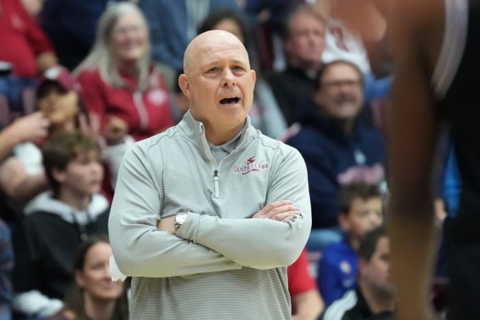 gonzaga bulldogs santa clara wcc basketball 202314